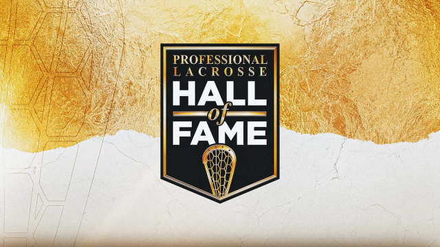 Pro Lacrosse Hall of Fame logo.